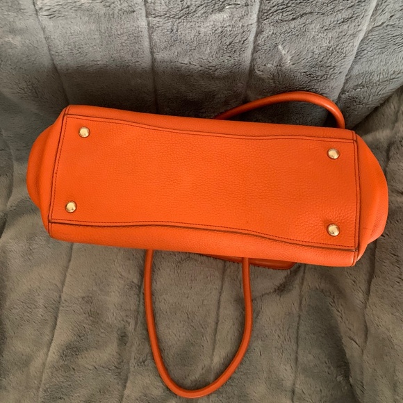 Prada Saffiano Vitello Daino Leather Top Handle Bag - Picture 9 of 16